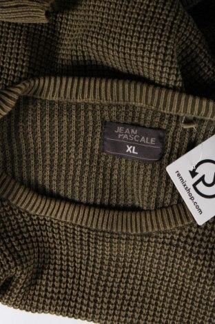 Ανδρικό πουλόβερ Jean Pascale, Μέγεθος XL, Χρώμα Πράσινο, Τιμή 9,69 €