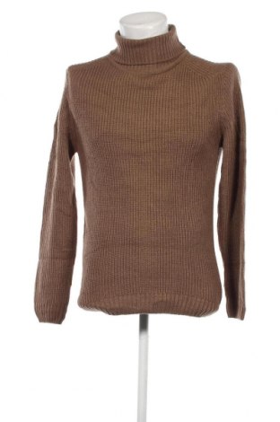 Мъжки пуловер Jean Pascale, Размер M, Цвят Бежов, Цена 17,40 лв.