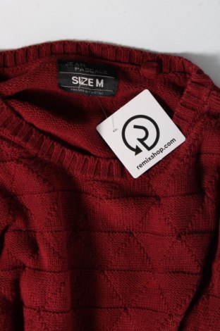 Herrenpullover Jean Pascale, Größe M, Farbe Rot, Preis € 6,49