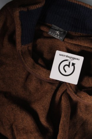 Ανδρικό πουλόβερ Kitaro, Μέγεθος 4XL, Χρώμα Καφέ, Τιμή 17,94 €