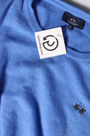 Ανδρικό πουλόβερ La Martina, Μέγεθος XL, Χρώμα Μπλέ, Τιμή 49,00 €