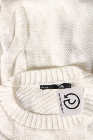 Męski sweter Lager 157, Rozmiar L, Kolor Biały, Cena 50,09 zł