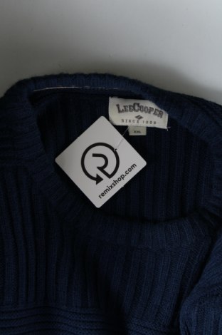 Ανδρικό πουλόβερ Lee Cooper, Μέγεθος XXL, Χρώμα Μπλέ, Τιμή 36,36 €