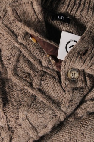 Мъжки пуловер Liv, Размер XL, Цвят Кафяв, Цена 14,79 лв.