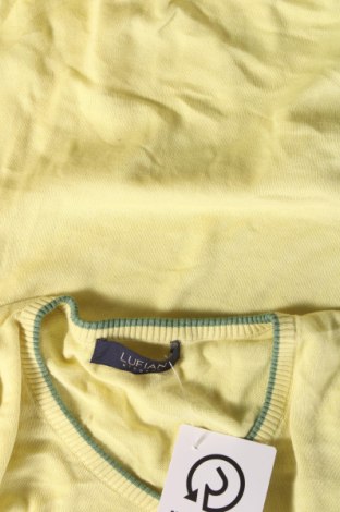 Мъжки пуловер Lufian, Размер L, Цвят Жълт, Цена 6,50 лв.