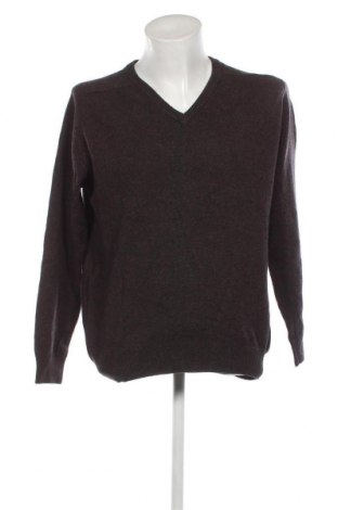 Мъжки пуловер Marks & Spencer, Размер L, Цвят Сив, Цена 15,39 лв.