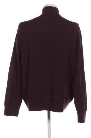 Мъжки пуловер Marks & Spencer, Размер 4XL, Цвят Лилав, Цена 27,00 лв.