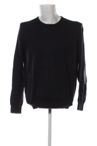 Мъжки пуловер Massimo Dutti, Размер XXL, Цвят Син, Цена 51,46 лв.