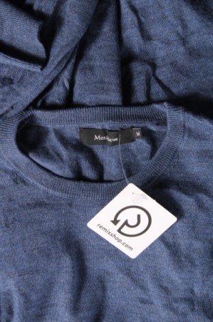 Ανδρικό πουλόβερ Matinique, Μέγεθος M, Χρώμα Μπλέ, Τιμή 17,64 €