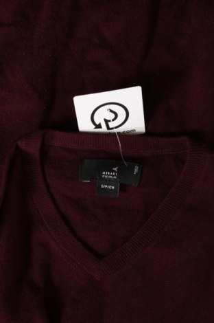 Мъжки пуловер Meraki, Размер S, Цвят Червен, Цена 17,71 лв.