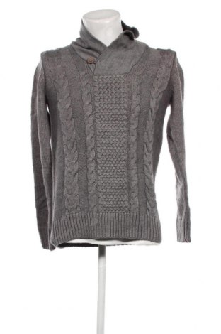 Ανδρικό πουλόβερ OWK, Μέγεθος M, Χρώμα Γκρί, Τιμή 8,07 €