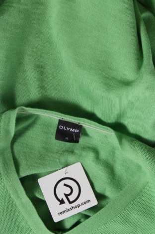 Ανδρικό πουλόβερ Olymp, Μέγεθος XL, Χρώμα Πράσινο, Τιμή 14,00 €