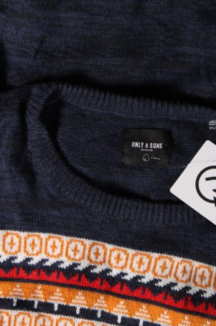 Мъжки пуловер Only & Sons, Размер 3XL, Цвят Многоцветен, Цена 23,49 лв.