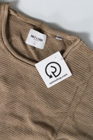 Ανδρικό πουλόβερ Only & Sons, Μέγεθος L, Χρώμα Πράσινο, Τιμή 5,56 €