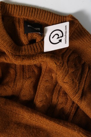 Мъжки пуловер Only & Sons, Размер M, Цвят Кафяв, Цена 8,12 лв.