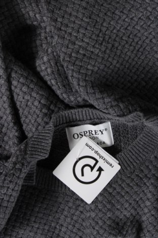 Herrenpullover Osprey London, Größe L, Farbe Grau, Preis 7,20 €
