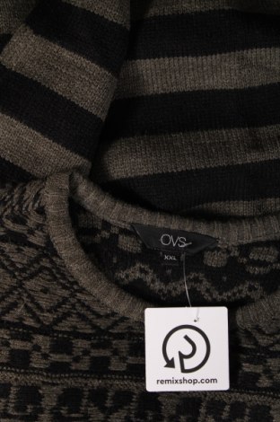 Ανδρικό πουλόβερ Oviesse, Μέγεθος XXL, Χρώμα Πολύχρωμο, Τιμή 9,69 €