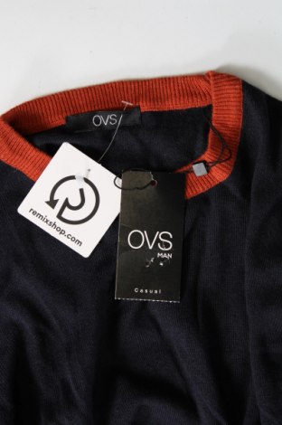 Ανδρικό πουλόβερ Oviesse, Μέγεθος S, Χρώμα Μπλέ, Τιμή 9,48 €