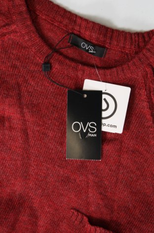 Мъжки пуловер Oviesse, Размер XXL, Цвят Червен, Цена 17,48 лв.