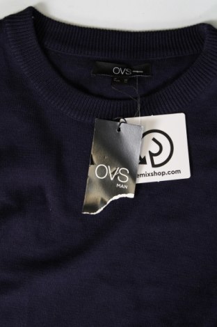 Herrenpullover Oviesse, Größe M, Farbe Blau, Preis 9,25 €