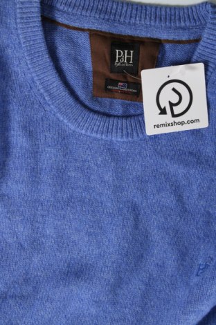 Мъжки пуловер Pedro Del Hierro, Размер XL, Цвят Син, Цена 23,56 лв.