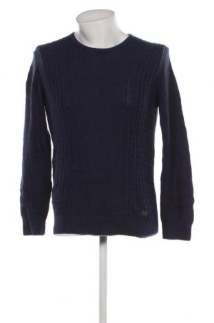 Ανδρικό πουλόβερ Pedro Del Hierro, Μέγεθος L, Χρώμα Μπλέ, Τιμή 15,34 €