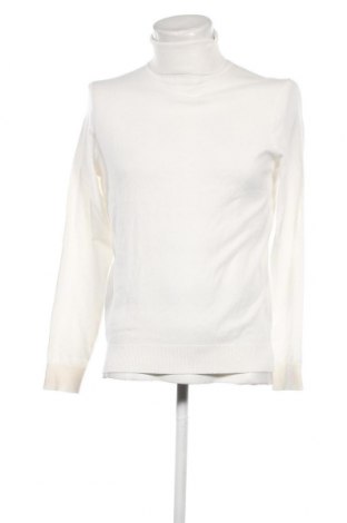 Ανδρικό πουλόβερ Pier One, Μέγεθος S, Χρώμα Λευκό, Τιμή 23,71 €