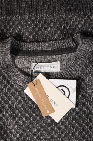Мъжки пуловер Pier One, Размер L, Цвят Сив, Цена 20,70 лв.