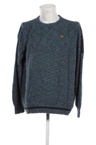 Ανδρικό πουλόβερ Pme Legend, Μέγεθος XXL, Χρώμα Μπλέ, Τιμή 32,60 €