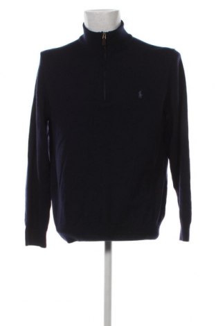 Męski sweter Polo By Ralph Lauren, Rozmiar L, Kolor Niebieski, Cena 453,40 zł
