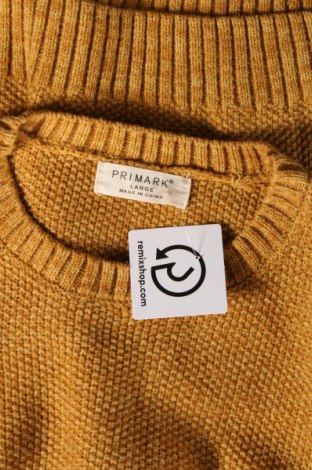 Pánsky sveter  Primark, Veľkosť L, Farba Žltá, Cena  7,89 €