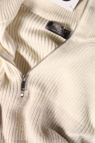 Мъжки пуловер Primark, Размер M, Цвят Екрю, Цена 13,05 лв.