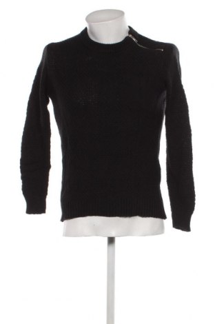 Мъжки пуловер Pull&Bear, Размер S, Цвят Черен, Цена 8,41 лв.
