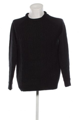 Мъжки пуловер Pull&Bear, Размер L, Цвят Черен, Цена 17,40 лв.