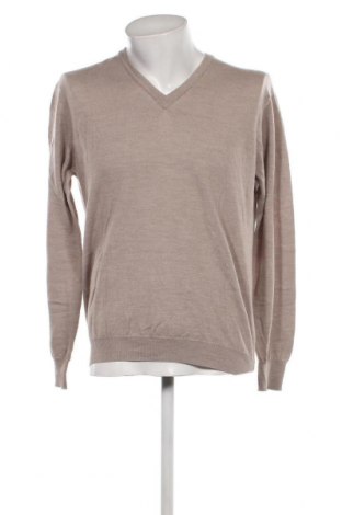 Ανδρικό πουλόβερ Pull Love, Μέγεθος M, Χρώμα  Μπέζ, Τιμή 12,62 €