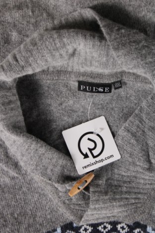 Ανδρικό πουλόβερ Pulse, Μέγεθος 3XL, Χρώμα Γκρί, Τιμή 14,53 €