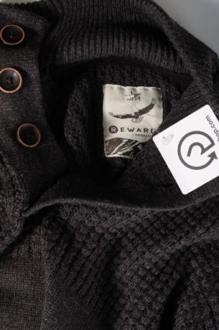 Ανδρικό πουλόβερ Reward, Μέγεθος L, Χρώμα Γκρί, Τιμή 17,94 €