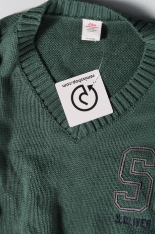Pulover de bărbați S.Oliver, Mărime XL, Culoare Verde, Preț 57,04 Lei