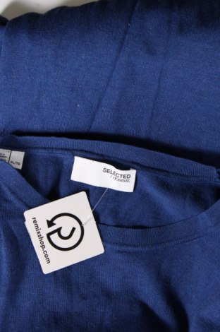 Ανδρικό πουλόβερ Selected Homme, Μέγεθος XL, Χρώμα Μπλέ, Τιμή 20,24 €