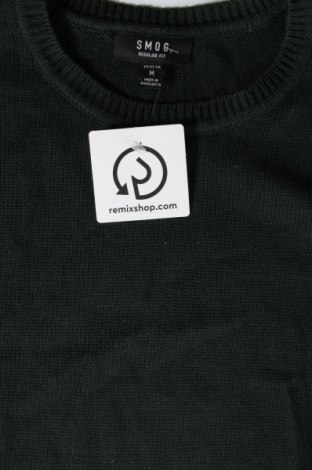 Ανδρικό πουλόβερ Smog, Μέγεθος M, Χρώμα Πράσινο, Τιμή 5,56 €