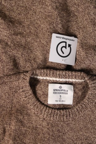 Ανδρικό πουλόβερ Springfield, Μέγεθος S, Χρώμα  Μπέζ, Τιμή 9,46 €