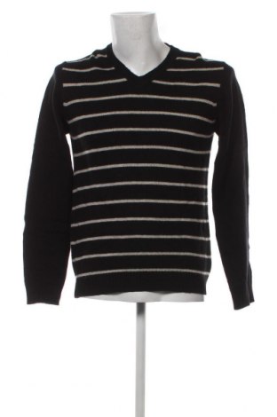 Ανδρικό πουλόβερ Springfield, Μέγεθος M, Χρώμα Μαύρο, Τιμή 9,46 €