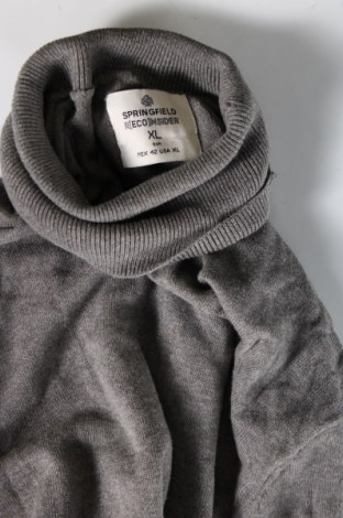 Ανδρικό πουλόβερ Springfield, Μέγεθος XL, Χρώμα Γκρί, Τιμή 5,47 €