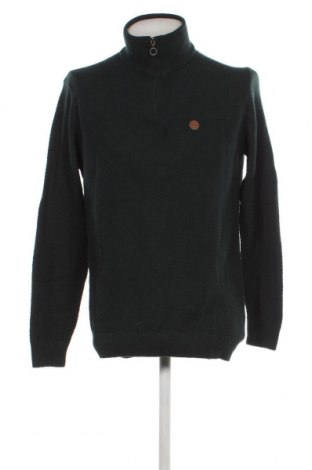 Ανδρικό πουλόβερ Springfield, Μέγεθος M, Χρώμα Πράσινο, Τιμή 12,62 €