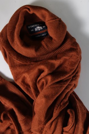Мъжки пуловер State Of Art, Размер L, Цвят Кафяв, Цена 25,42 лв.