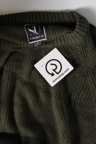 Мъжки пуловер Straight Up, Размер L, Цвят Зелен, Цена 14,79 лв.