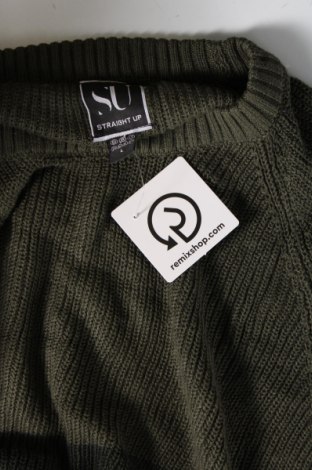 Męski sweter Straight Up, Rozmiar L, Kolor Zielony, Cena 30,99 zł