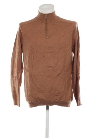 Мъжки пуловер Strellson, Размер XL, Цвят Кафяв, Цена 52,70 лв.