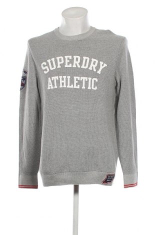 Мъжки пуловер Superdry, Размер XXL, Цвят Сив, Цена 63,60 лв.