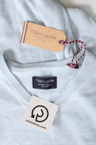 Ανδρικό πουλόβερ Teddy Smith, Μέγεθος L, Χρώμα Μπλέ, Τιμή 39,69 €